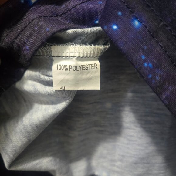 Batman long sleeve shirt galaxy pattern with‎ logo NWT - Picture 5 of 6